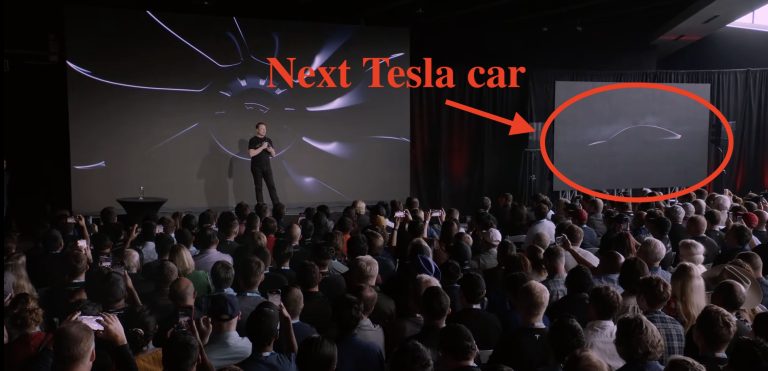 Tesla teases its next car with new image, says it's already being built | Electrek