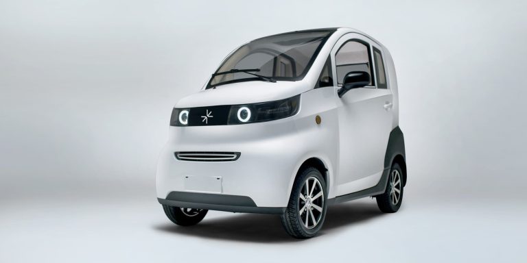 The Ark Zero is a new low-cost $7,600 two-seater electric micro-car
