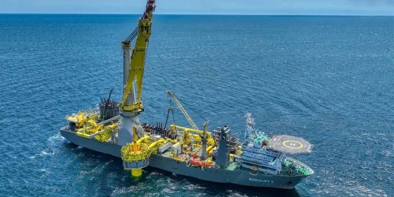 The US's first commercial offshore wind farm just got its first foundation