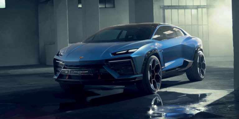 Lamborghini unveils its first electric car, the Lanzador EV