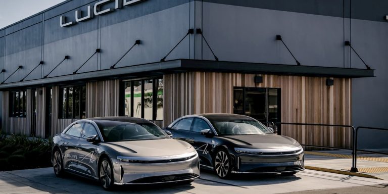 Lucid cuts EV production target as operating losses widen in Q3