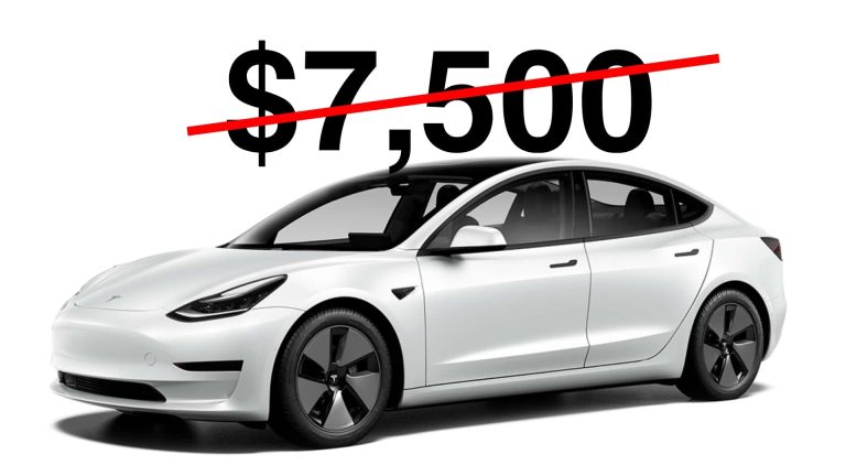 Tesla Model 3 RWD, Long Range Will Lose the Entire EV Tax Credit In 2024