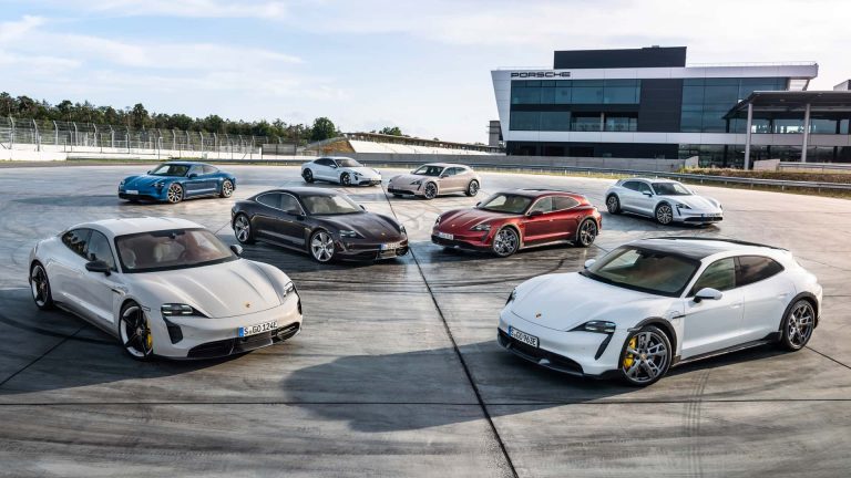 Porsche Taycan Sales Reached A New Record In Q4 2023