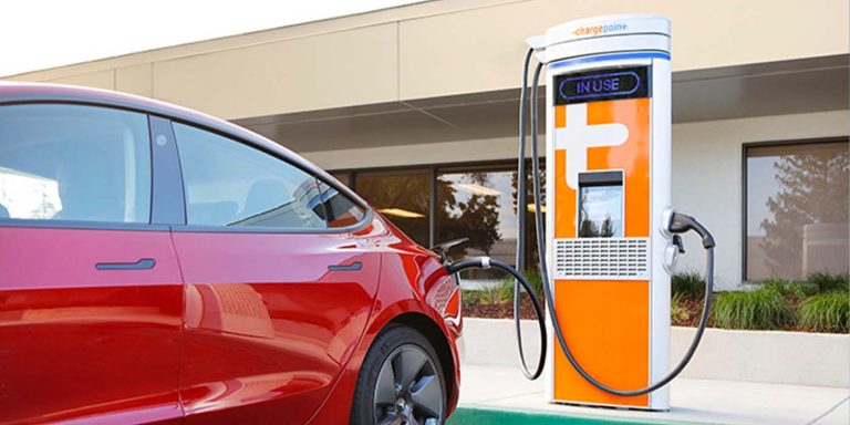 This map shows where North Carolina's first NEVI EV charging stations will be