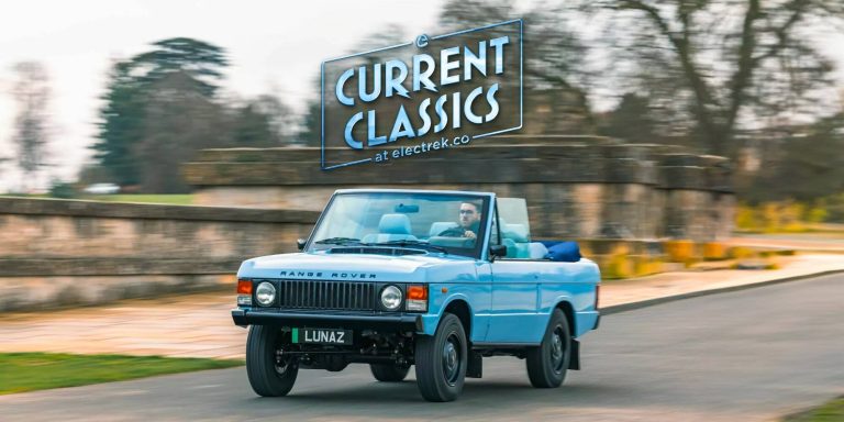 Current Classics: take this drop-top electric Range Rover on a stylish safari
