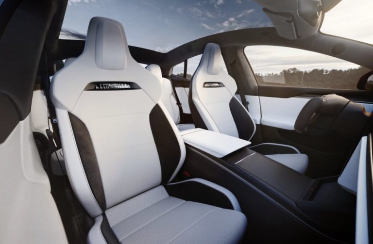 Tesla starts shipping Model S Plaid with new Sport Seats